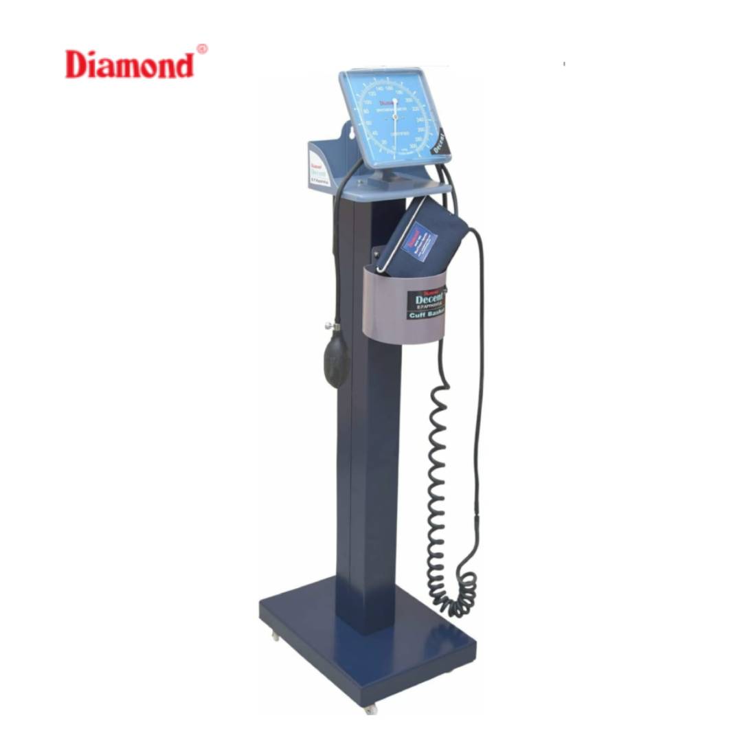 Diamond Clock Blood Pressure Monitor with Fixed Height Stand BPDL537