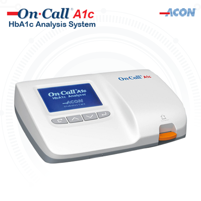 Point of care testing system for HbA1c Analysis