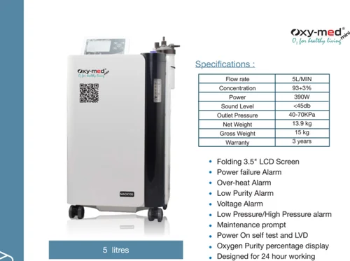 Oxymed Oxygen Concentrator